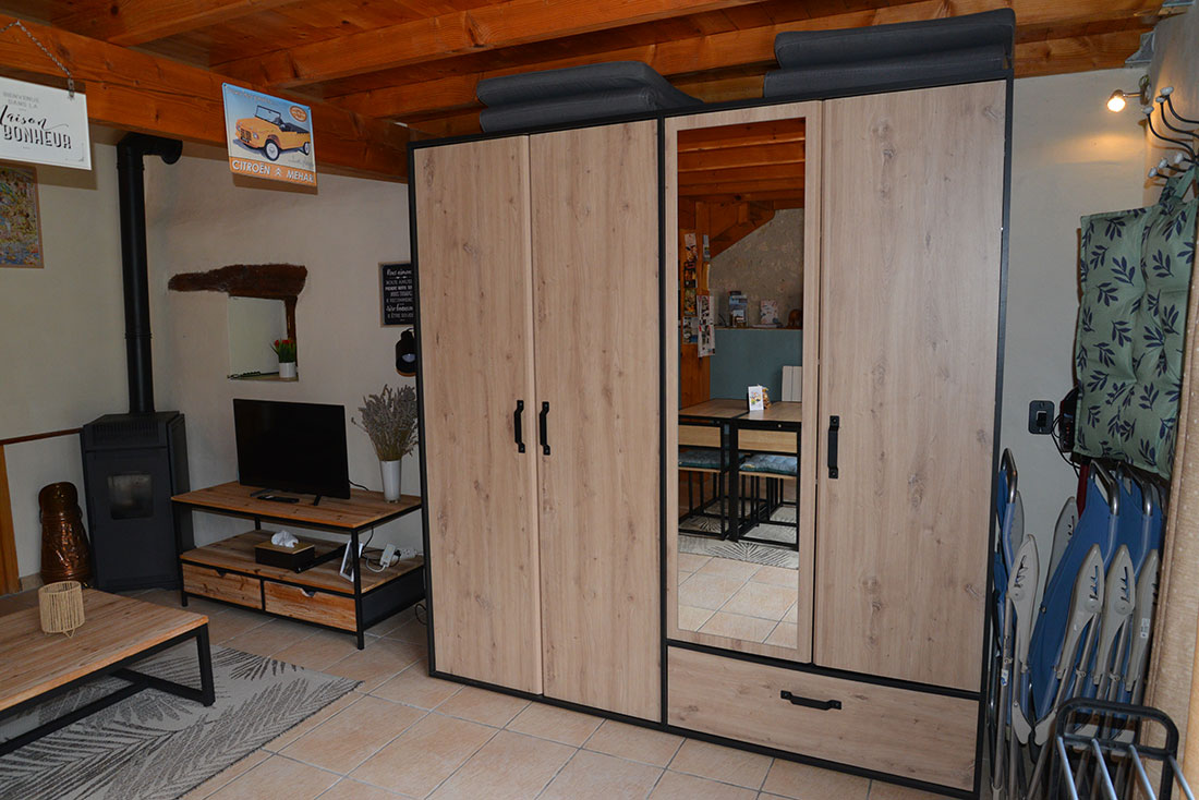 The large storage cupboard