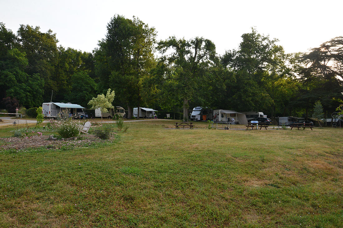 The camping field