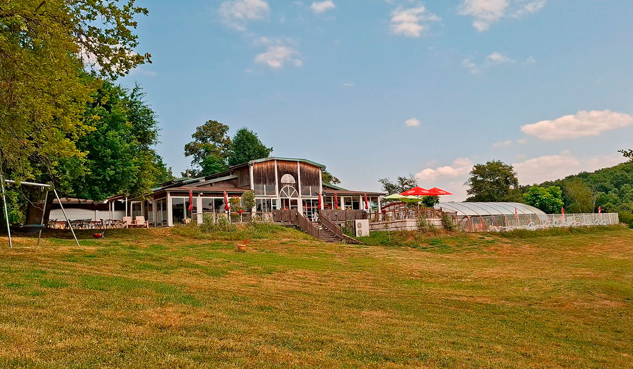 The restaurant with terrace
