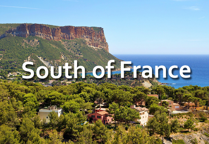 Reports for Nude on the spot made in Southern France